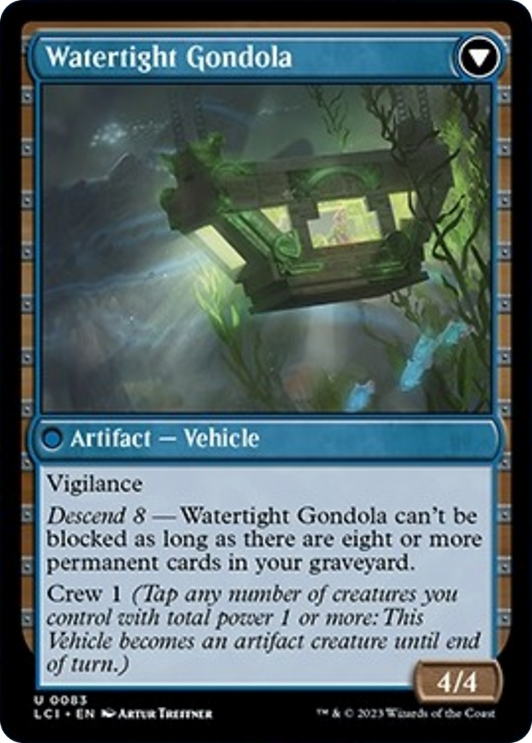 Waterlogged Hulk // Watertight Gondola [The Lost Caverns of Ixalan] | Rook's Games and More