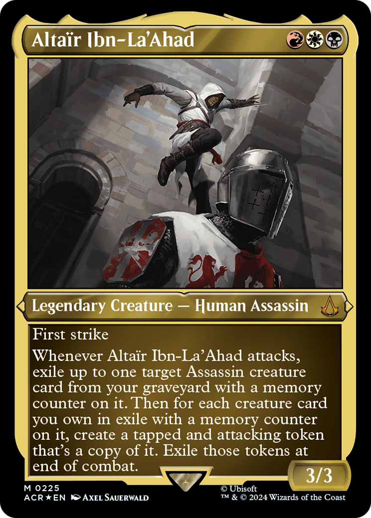 Altair Ibn-La'Ahad (Foil Etched) [Assassin's Creed] | Rook's Games and More