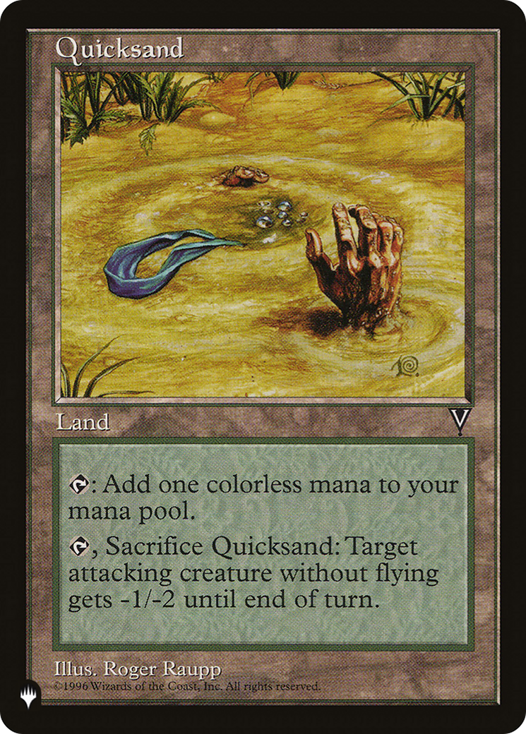 Quicksand [The List Reprints] | Rook's Games and More