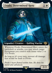 Frodo, Determined Hero (Extended Art) [The Lord of the Rings: Tales of Middle-Earth] | Rook's Games and More