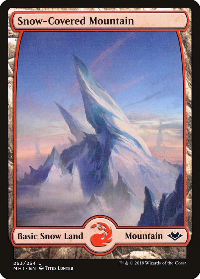 Snow-Covered Mountain [Modern Horizons] | Rook's Games and More