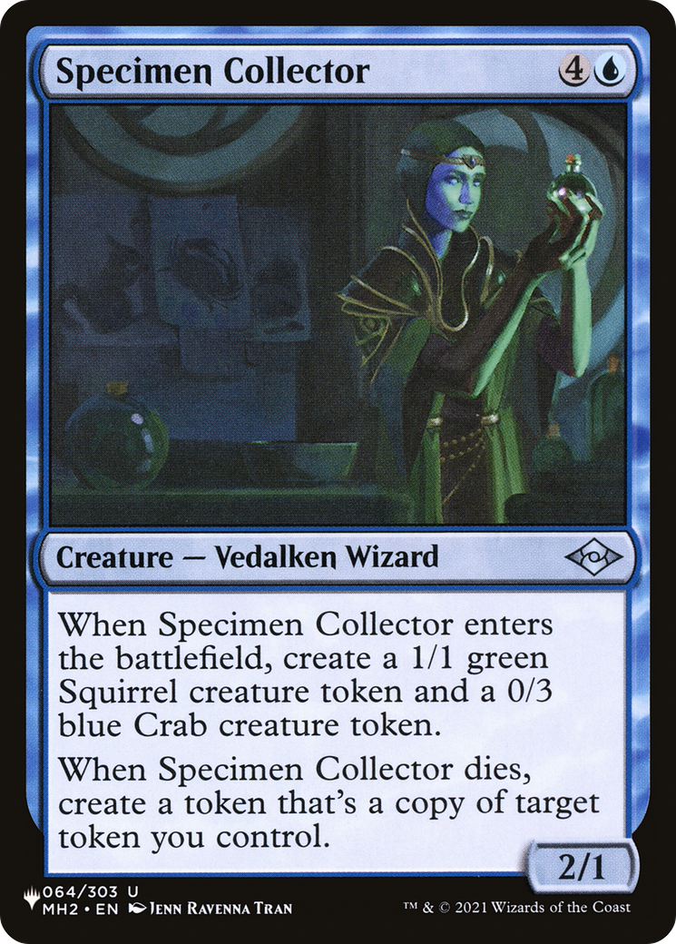 Specimen Collector [The List Reprints] | Rook's Games and More