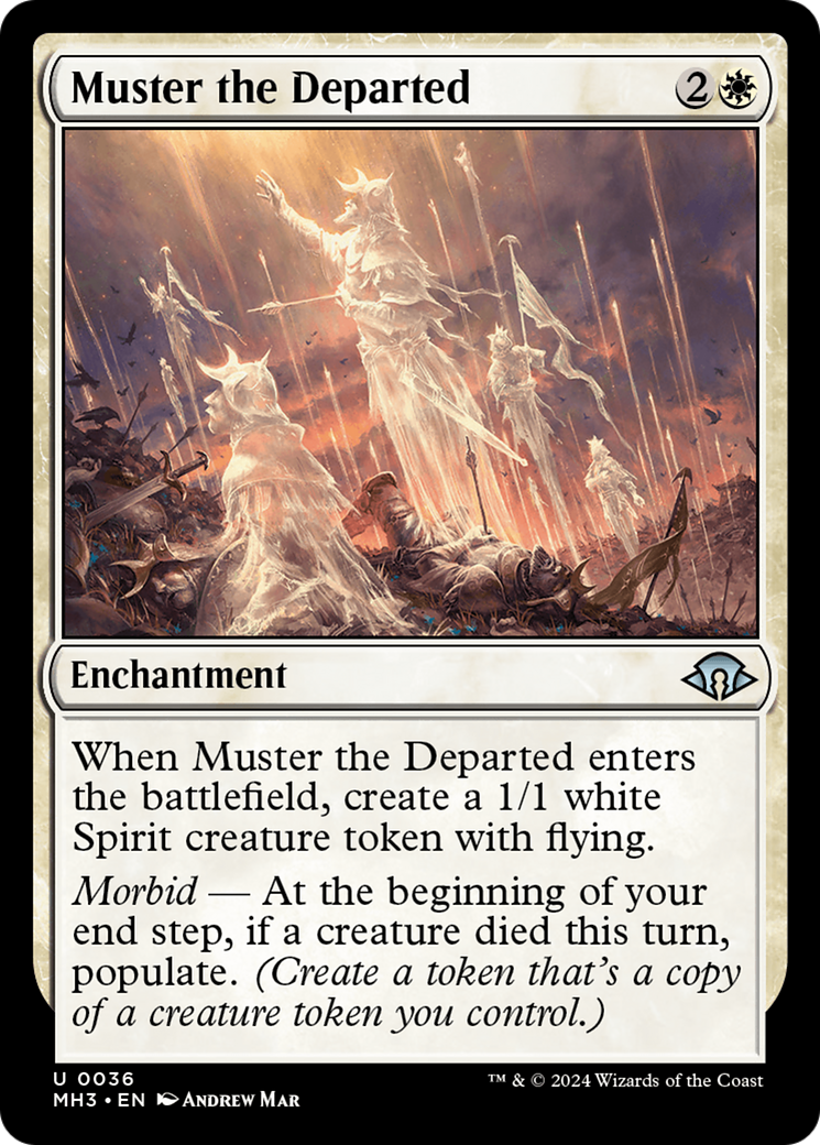Muster the Departed [Modern Horizons 3] | Rook's Games and More