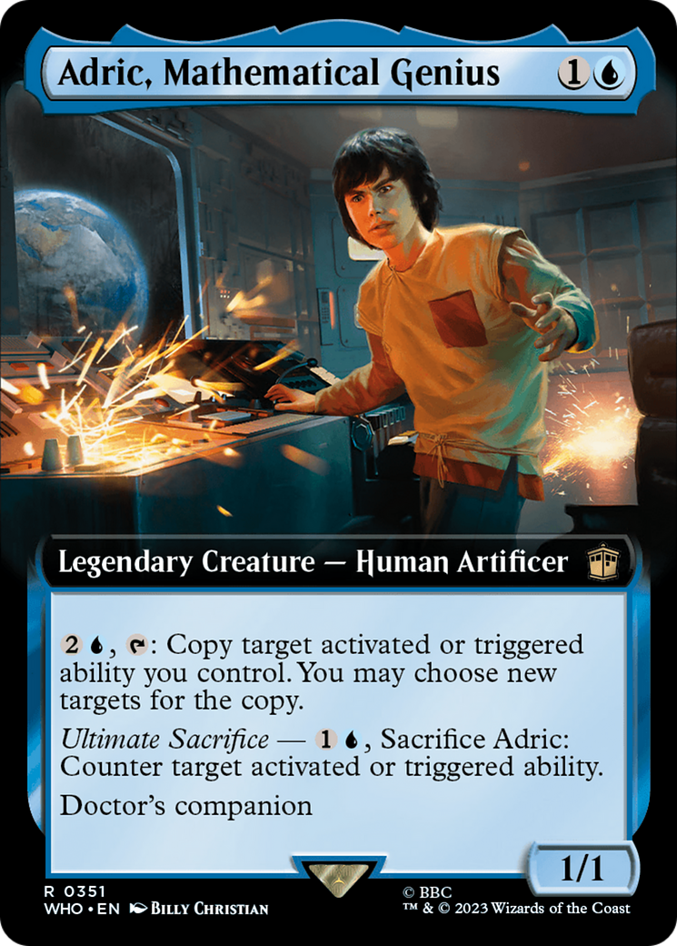 Adric, Mathematical Genius (Extended Art) [Doctor Who] | Rook's Games and More