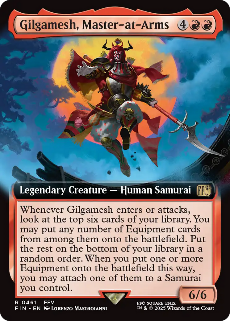 Gilgamesh, Master-at-Arms (Extended Art) [FINAL FANTASY] | Rook's Games and More