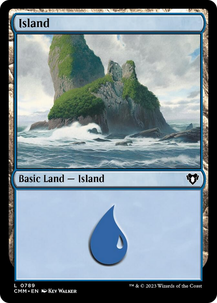 Island (789) [Commander Masters] | Rook's Games and More