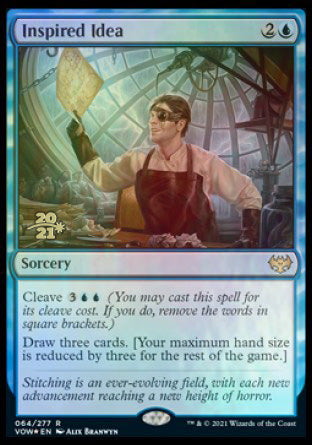 Inspired Idea [Innistrad: Crimson Vow Prerelease Promos] | Rook's Games and More