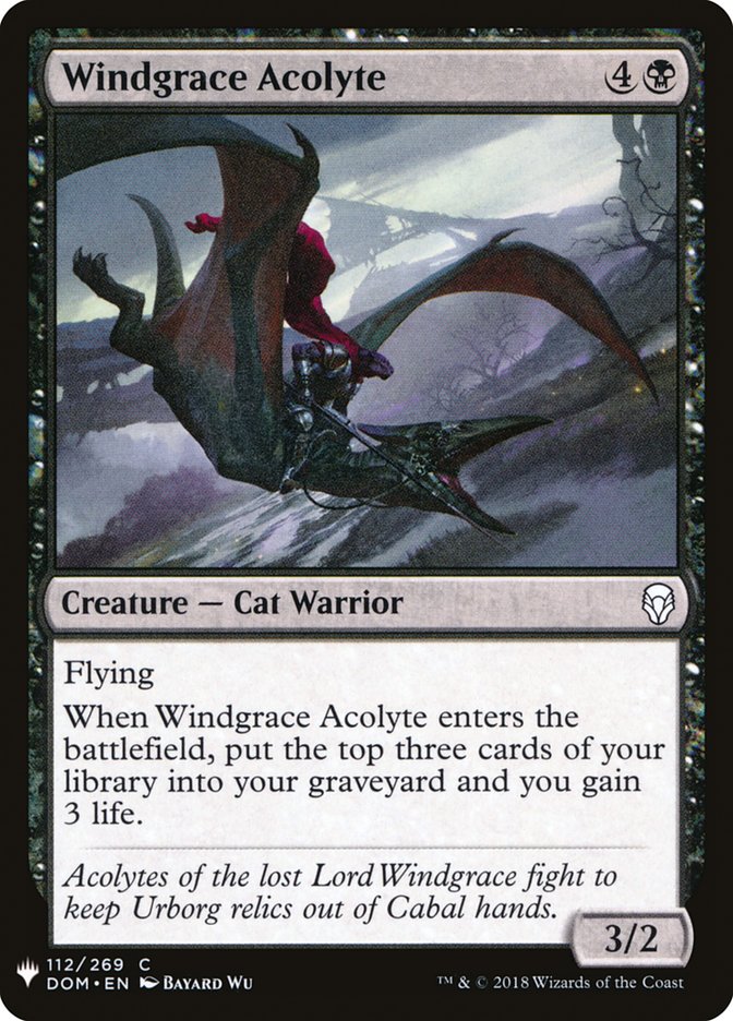 Windgrace Acolyte [Mystery Booster] | Rook's Games and More