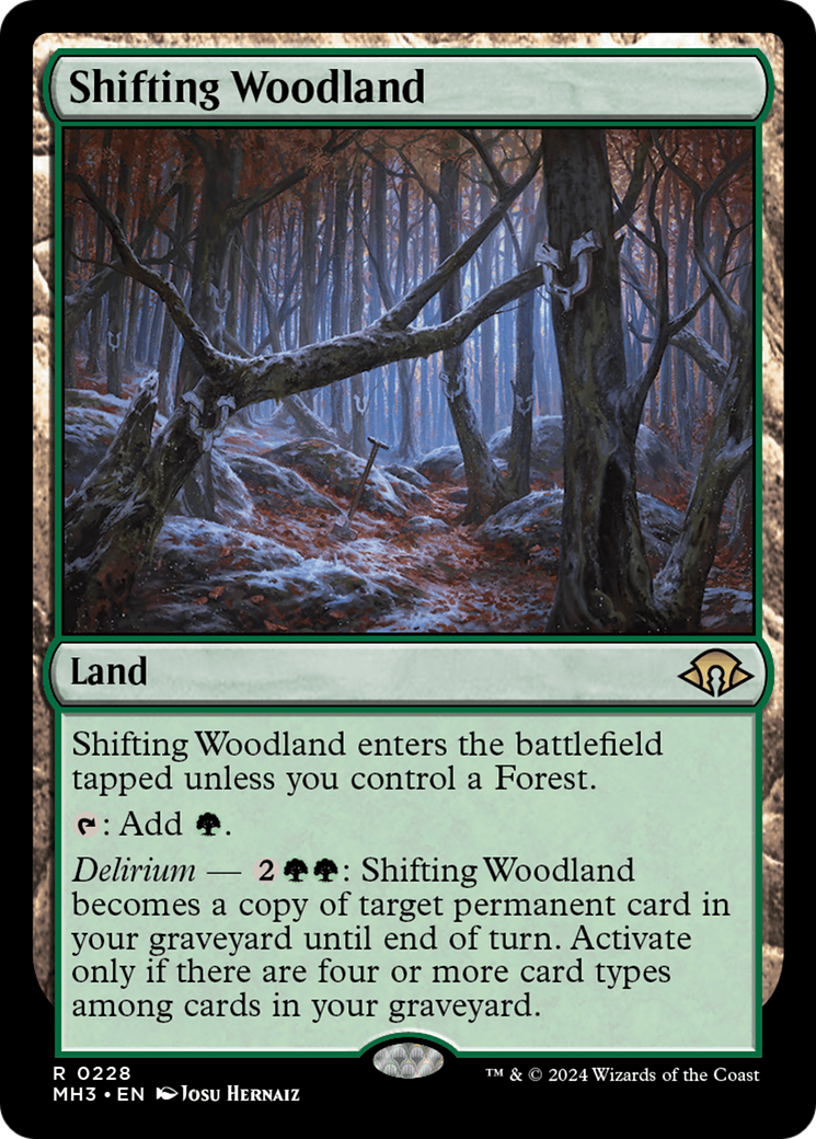 Shifting Woodland [Modern Horizons 3] | Rook's Games and More