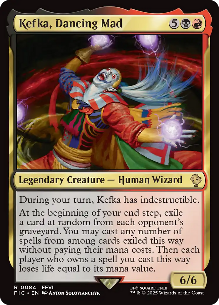 Kefka, Dancing Mad [FINAL FANTASY Commander] | Rook's Games and More