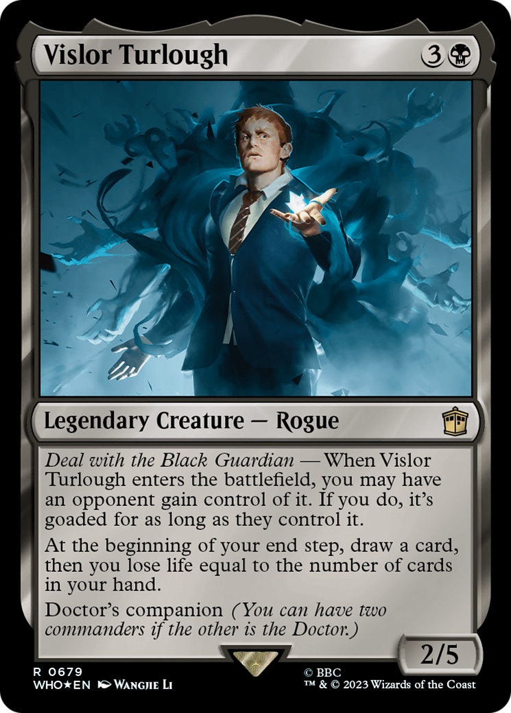 Vislor Turlough (Surge Foil) [Doctor Who] | Rook's Games and More