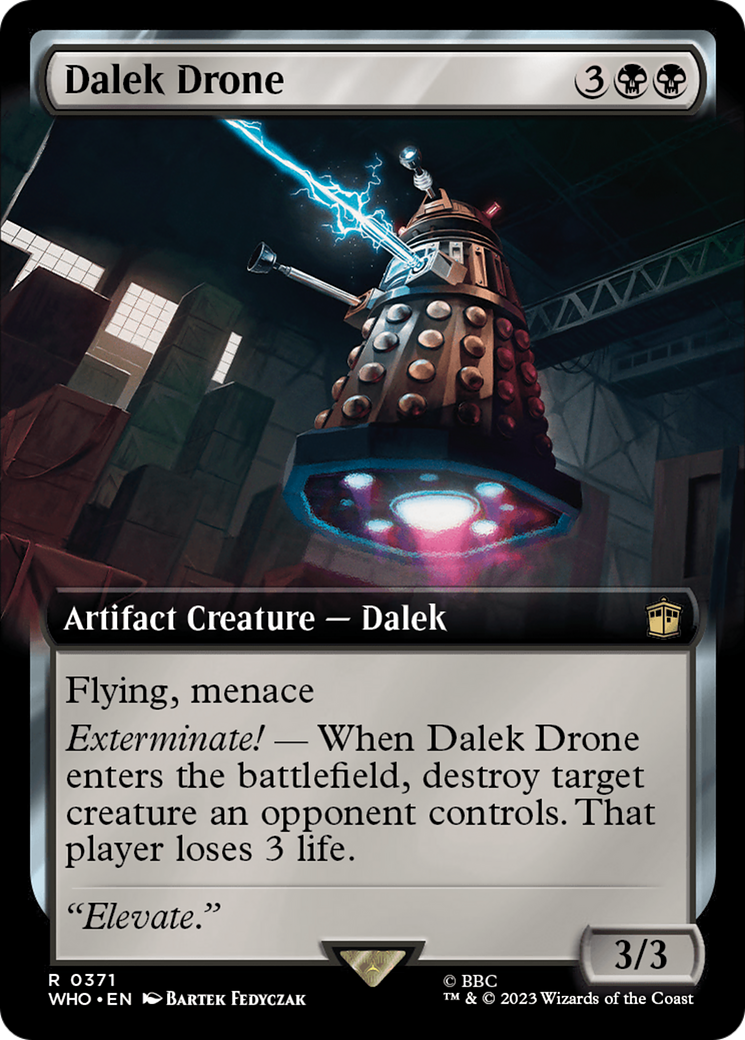 Dalek Drone (Extended Art) [Doctor Who] | Rook's Games and More