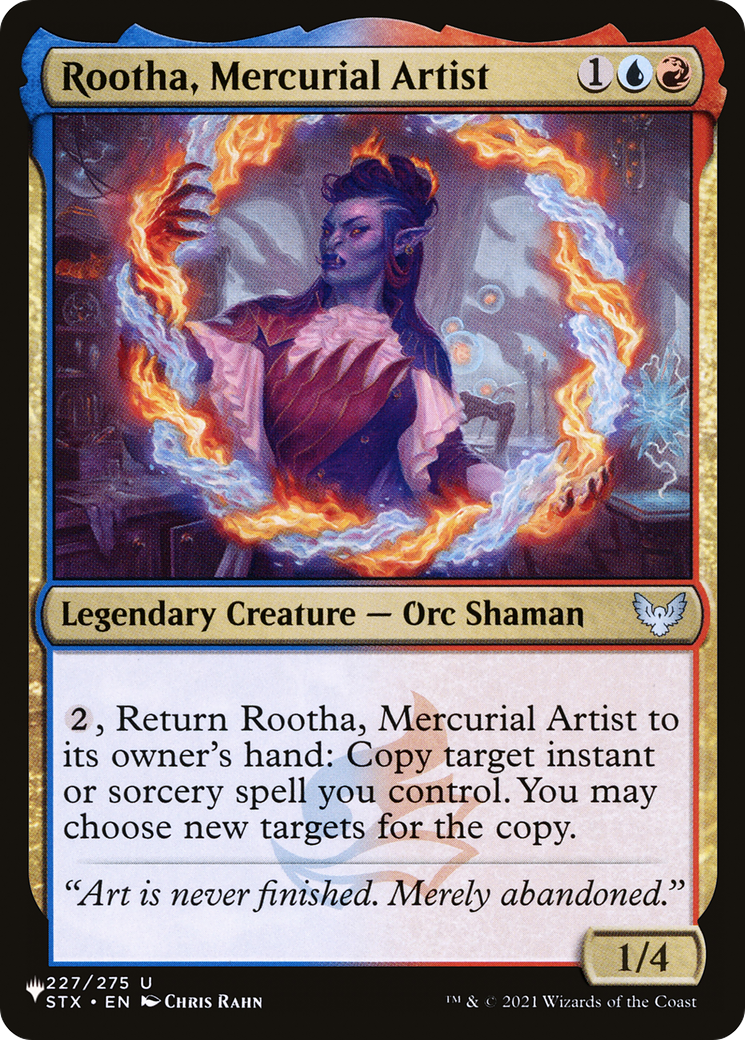 Rootha, Mercurial Artist [The List Reprints] | Rook's Games and More