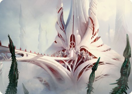 The Fair Basilica Art Card [Phyrexia: All Will Be One Art Series] | Rook's Games and More