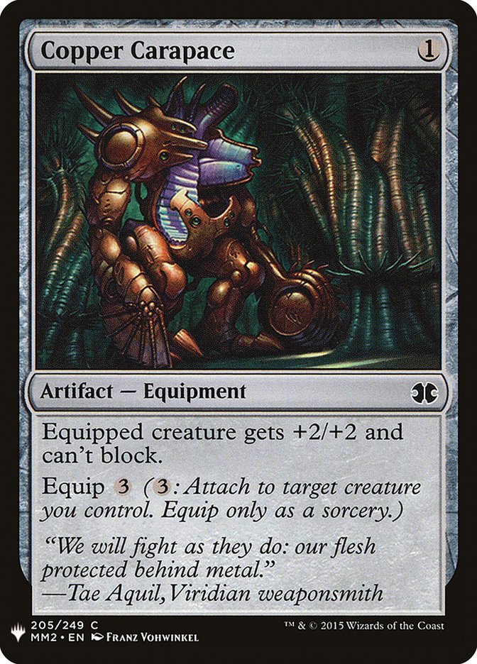 Copper Carapace [Mystery Booster] | Rook's Games and More