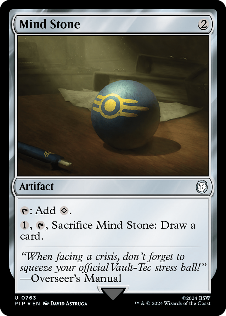 Mind Stone (Surge Foil) [Fallout] | Rook's Games and More