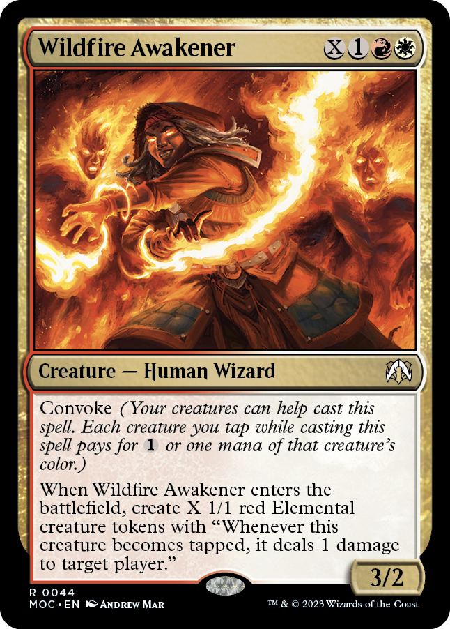 Wildfire Awakener [March of the Machine Commander] | Rook's Games and More