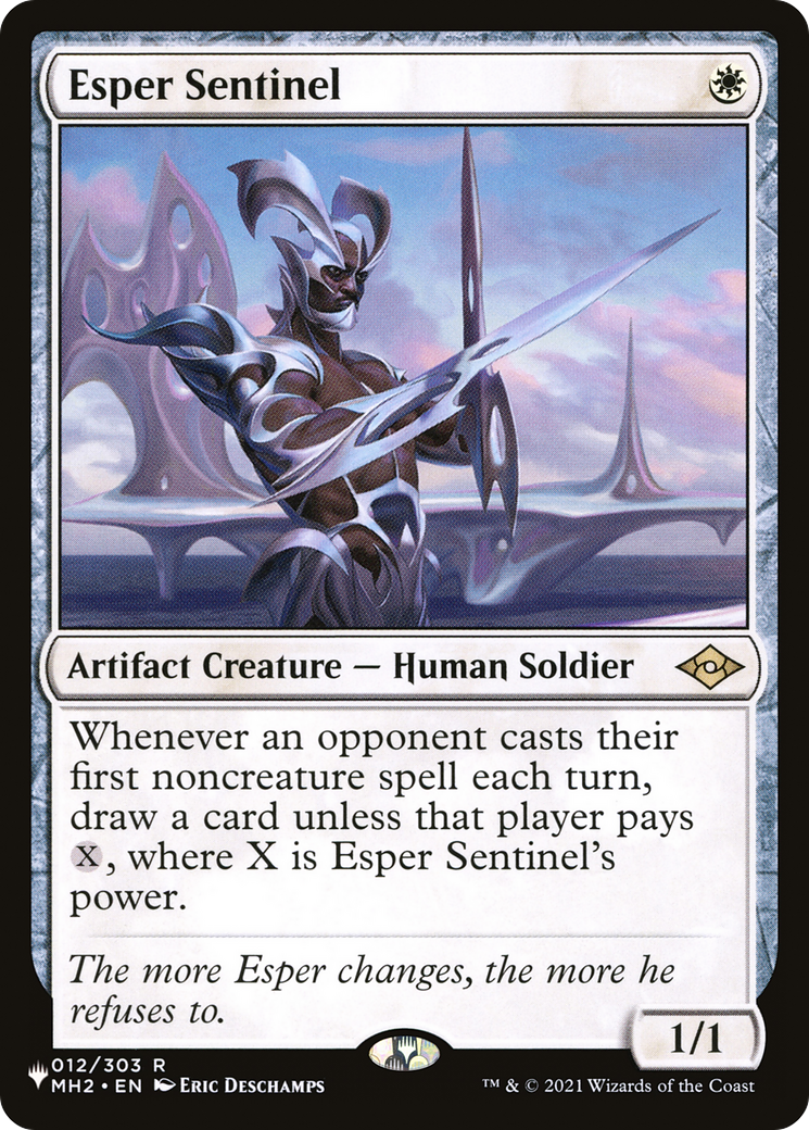 Esper Sentinel [The List] | Rook's Games and More