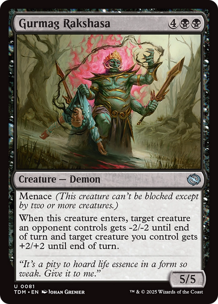 Gurmag Rakshasa [Tarkir: Dragonstorm] | Rook's Games and More