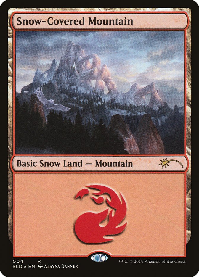 Snow-Covered Mountain (004) [Secret Lair Drop Series] | Rook's Games and More