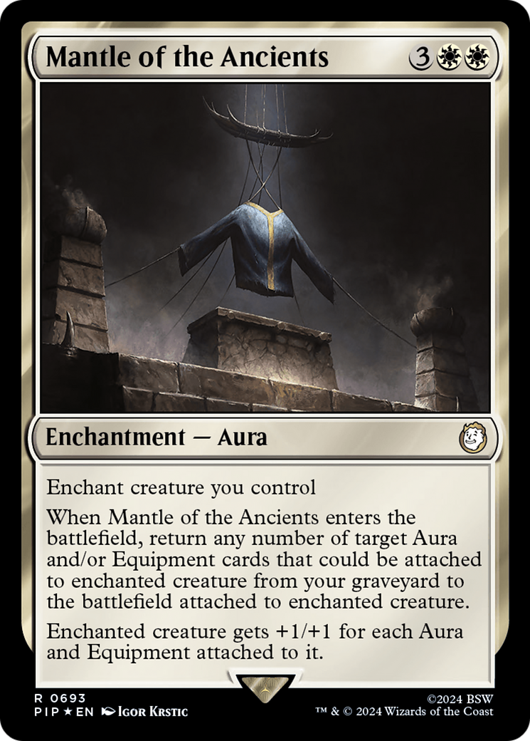 Mantle of the Ancients (Surge Foil) [Fallout] | Rook's Games and More