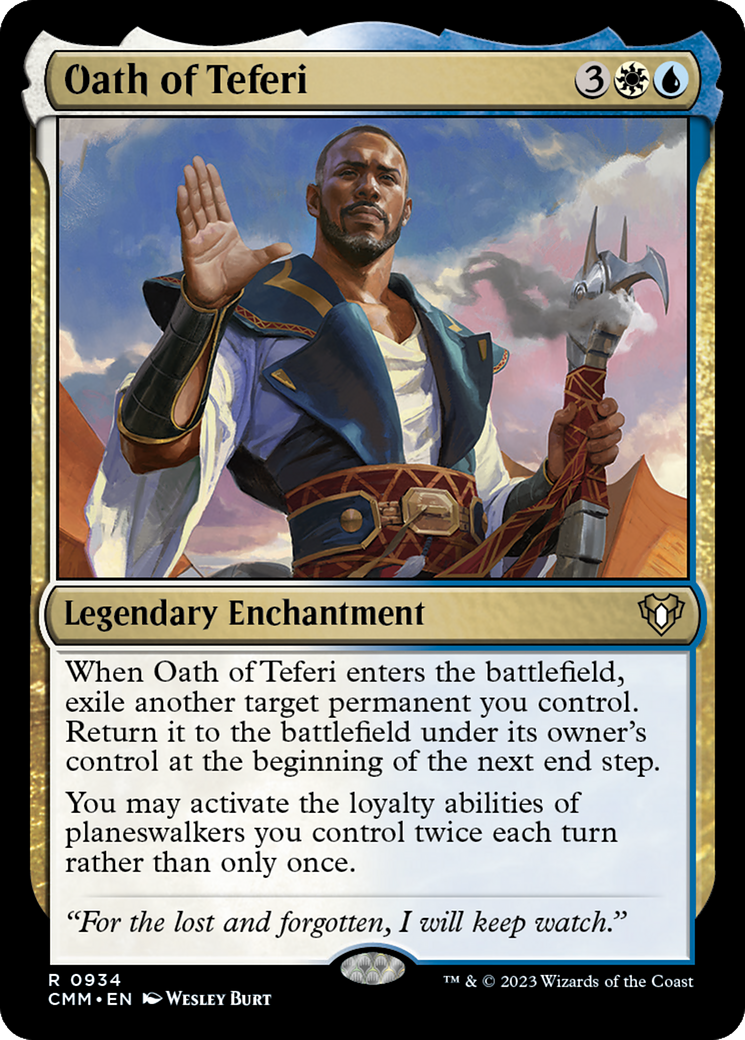 Oath of Teferi [Commander Masters] | Rook's Games and More