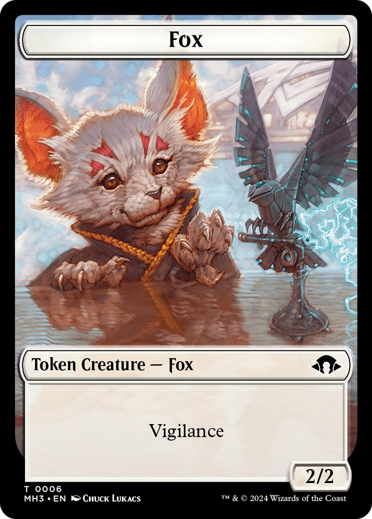 Servo // Fox Double-Sided Token [Modern Horizons 3 Tokens] | Rook's Games and More