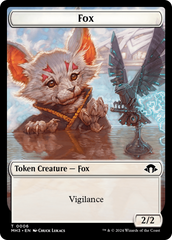 Servo // Fox Double-Sided Token [Modern Horizons 3 Tokens] | Rook's Games and More