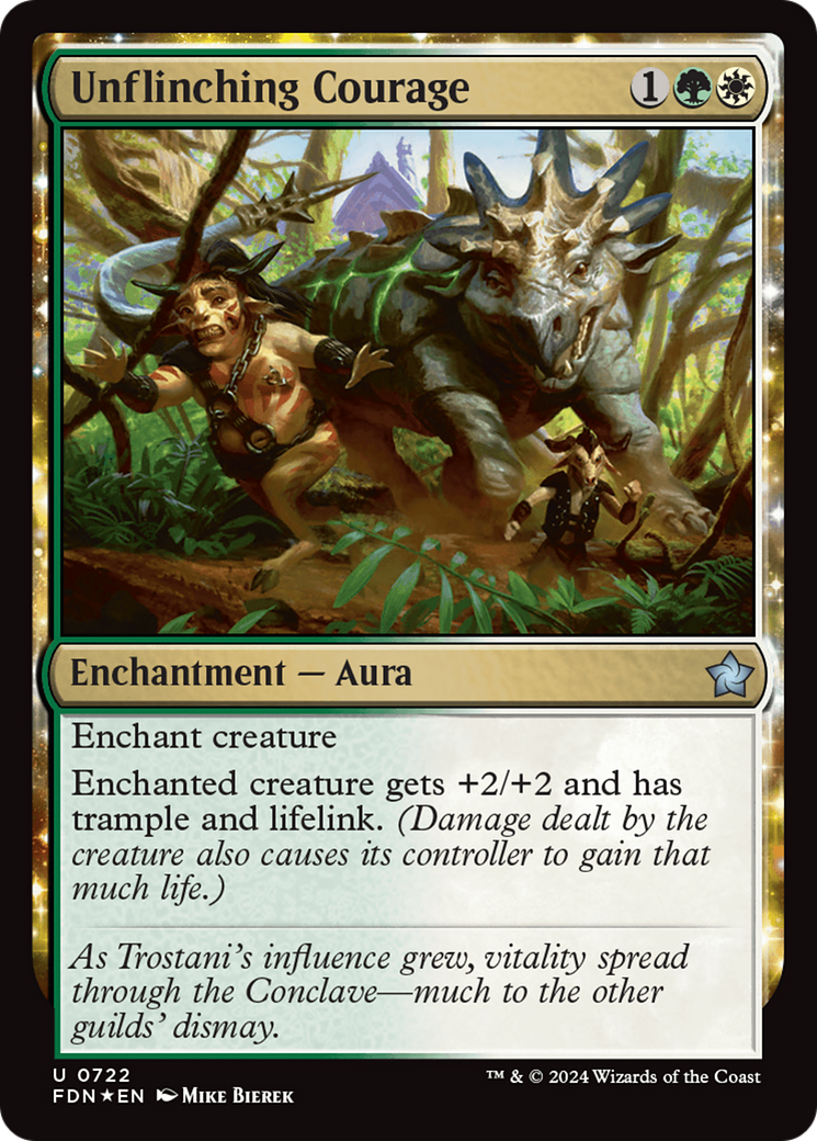 Unflinching Courage [Foundations] | Rook's Games and More