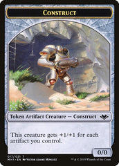 Soldier (004) // Construct (017) Double-Sided Token [Modern Horizons Tokens] | Rook's Games and More