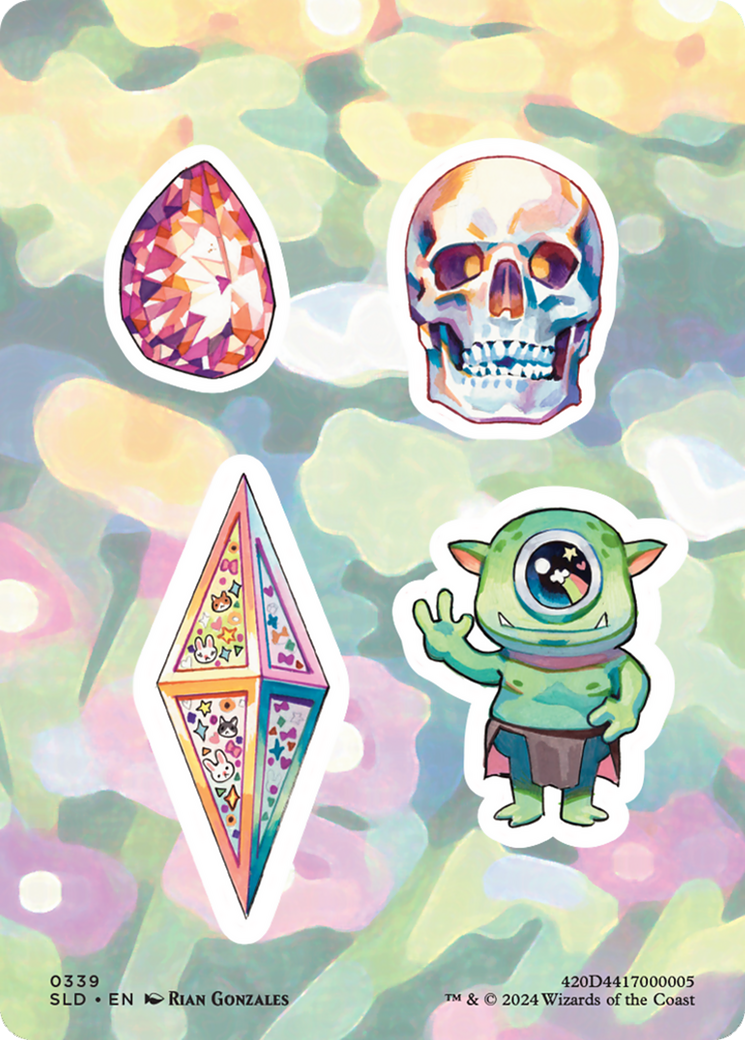 Sticker Sheet (0339) [Secret Lair Drop Series] | Rook's Games and More
