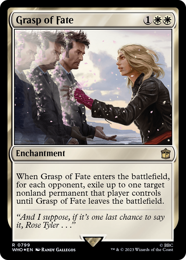 Grasp of Fate (Surge Foil) [Doctor Who] | Rook's Games and More