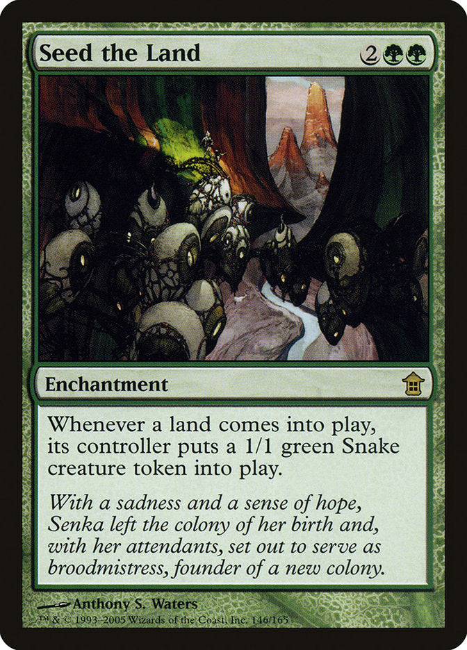 Seed the Land [Saviors of Kamigawa] | Rook's Games and More
