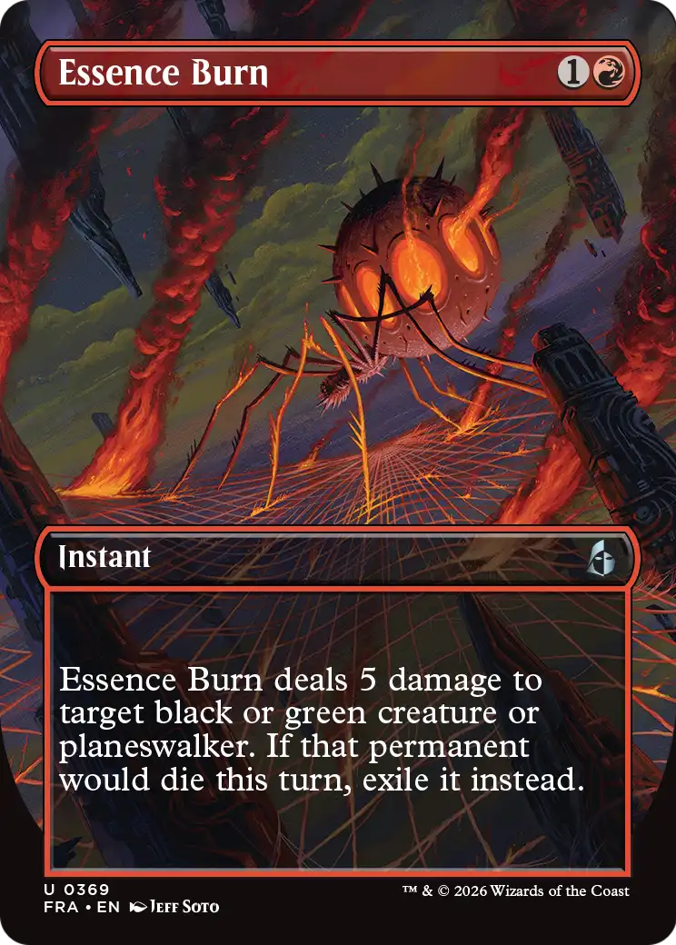 Essence Burn (Borderless) [Reality Fracture] | Rook's Games and More