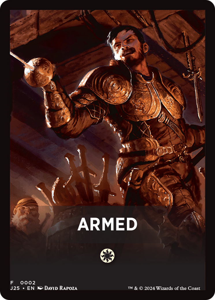 Armed Theme Card [Foundations Jumpstart Front Cards] | Rook's Games and More