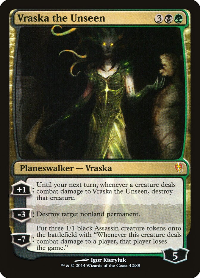 Vraska the Unseen [Duel Decks: Jace vs. Vraska] | Rook's Games and More