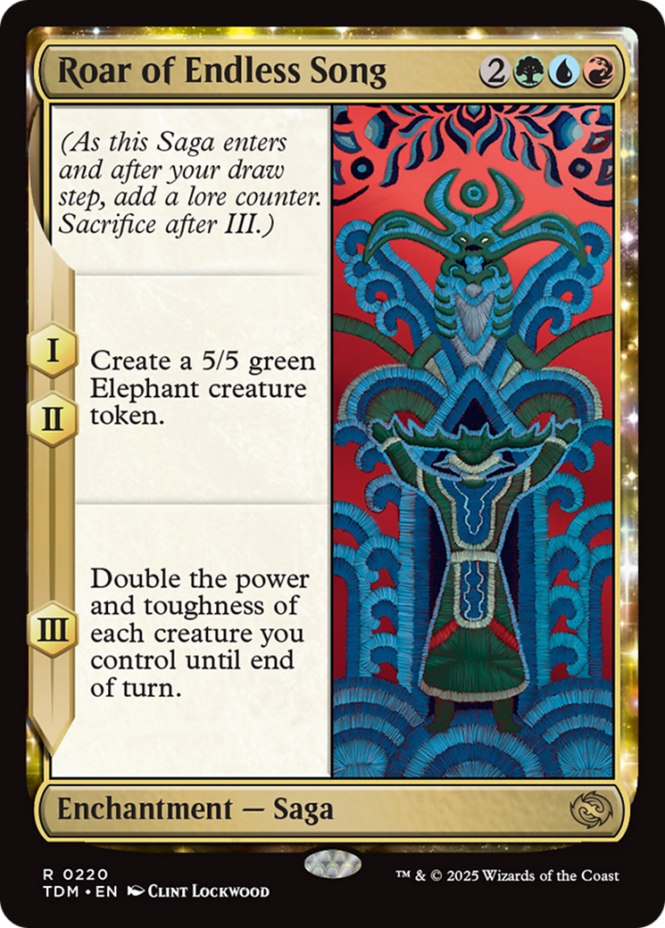Roar of Endless Song [Tarkir: Dragonstorm] | Rook's Games and More