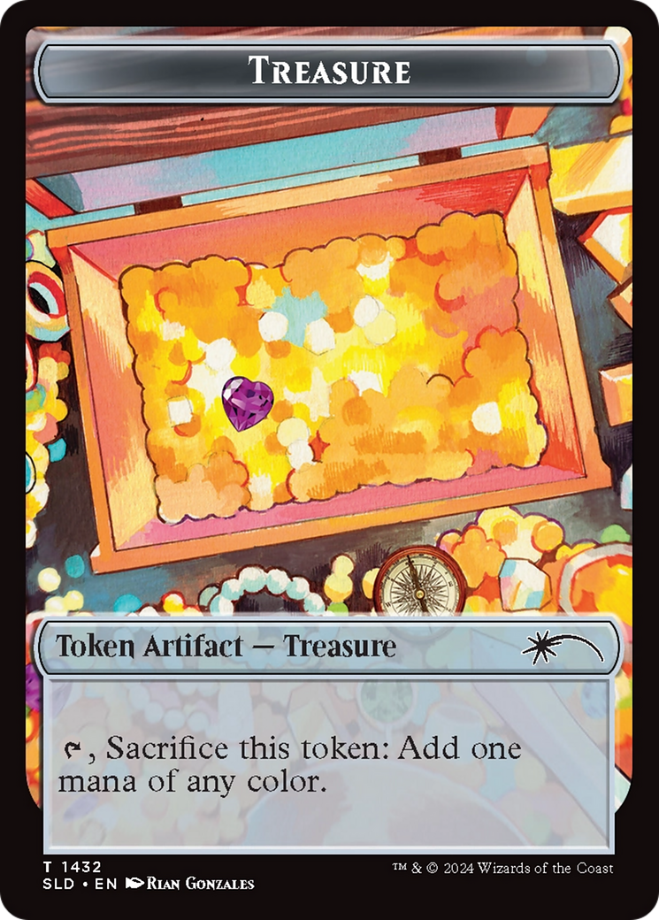 Treasure Token (1432) [Secret Lair Drop Series] | Rook's Games and More
