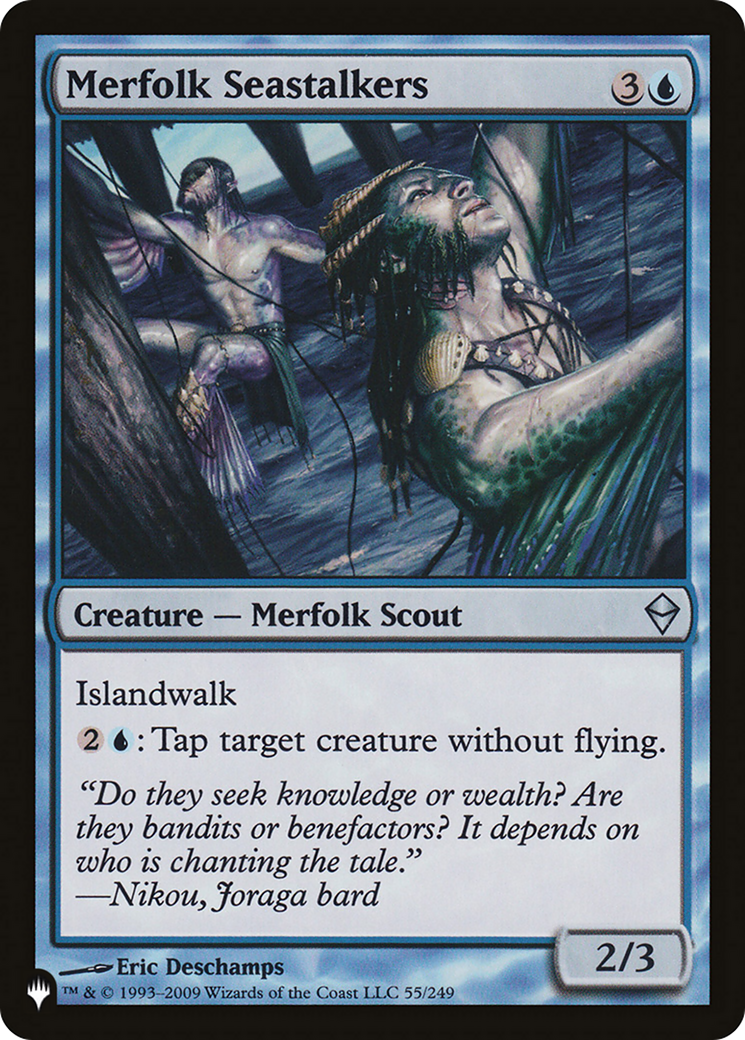 Merfolk Seastalkers [The List Reprints] | Rook's Games and More