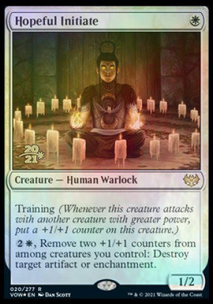 Hopeful Initiate [Innistrad: Crimson Vow Prerelease Promos] | Rook's Games and More