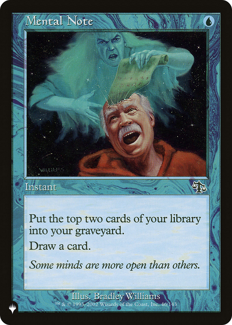 Mental Note [The List] | Rook's Games and More