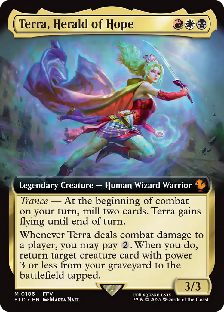 Terra, Herald of Hope (Extended Art) [FINAL FANTASY Commander] | Rook's Games and More