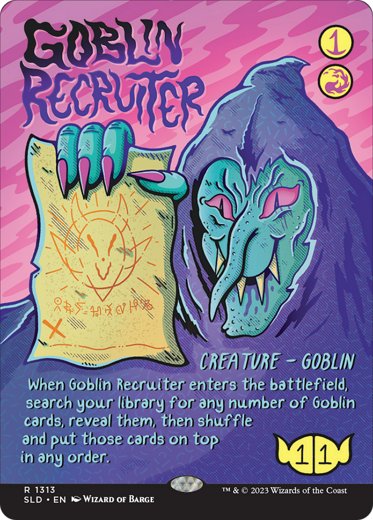 Goblin Recruiter [Secret Lair Drop Series] | Rook's Games and More