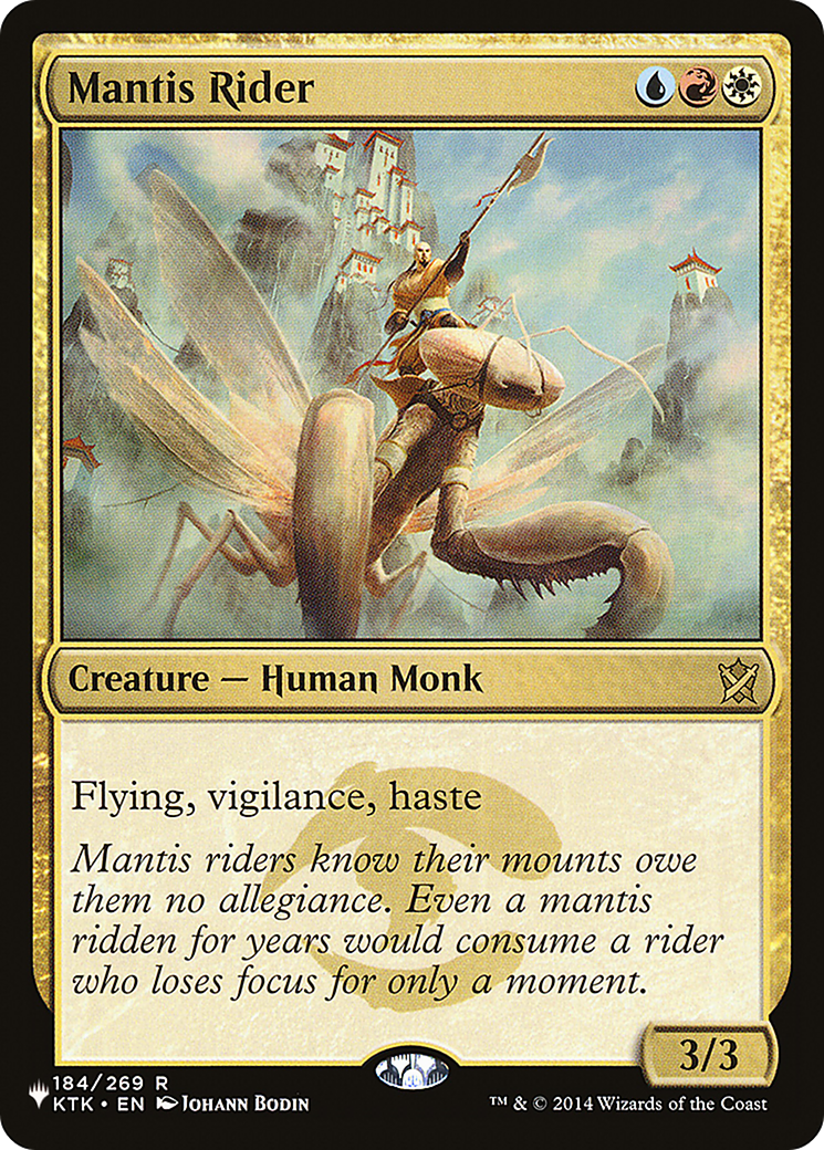 Mantis Rider [The List] | Rook's Games and More