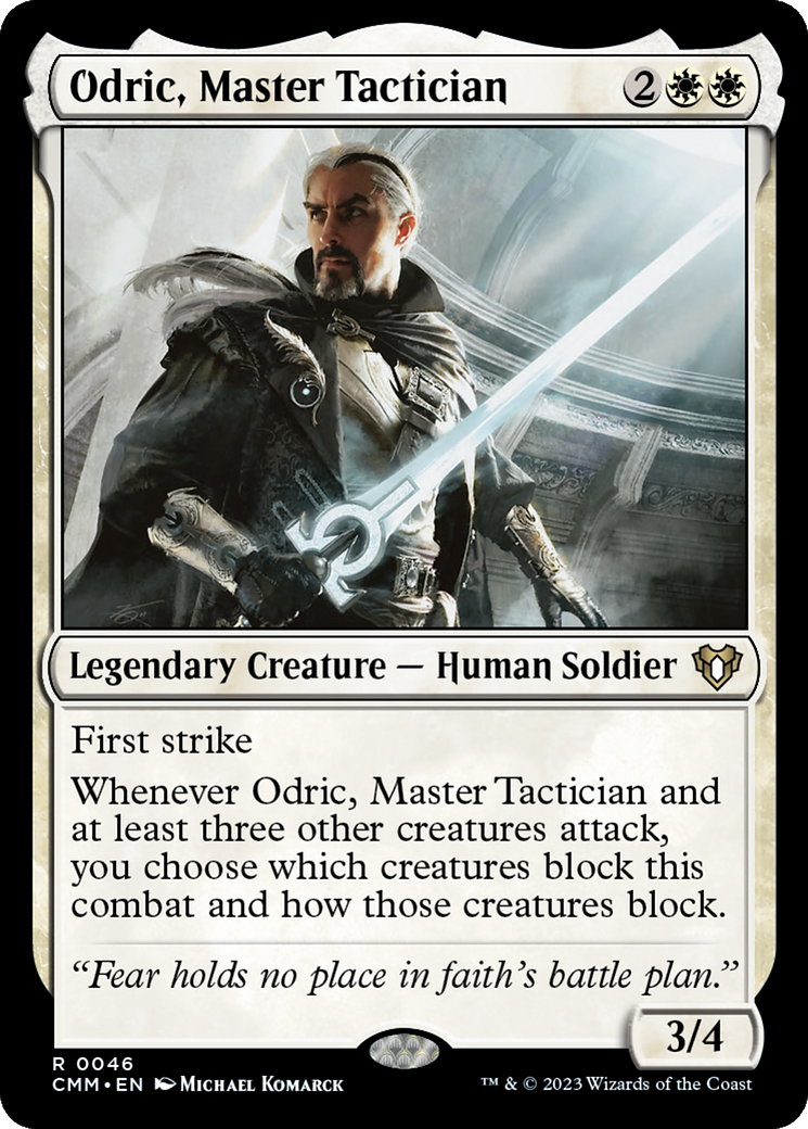 Odric, Master Tactician [Commander Masters] | Rook's Games and More