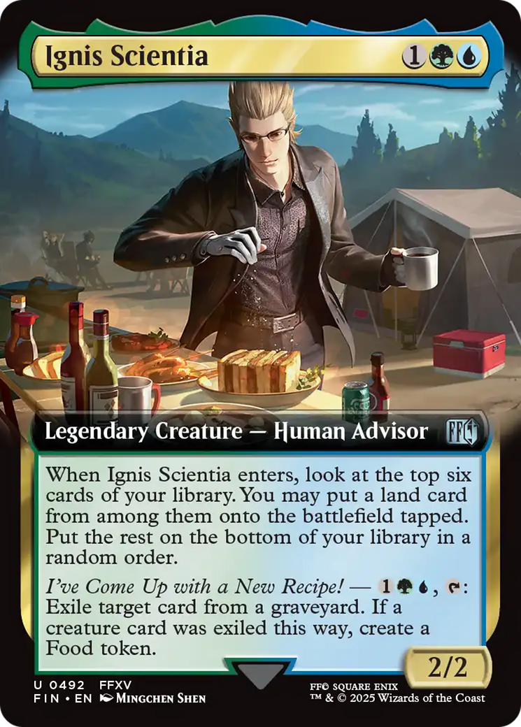 Ignis Scientia (Extended Art) [FINAL FANTASY] | Rook's Games and More