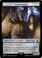 Alien Angel // Mark of the Rani Double-Sided Token [Doctor Who Tokens] | Rook's Games and More