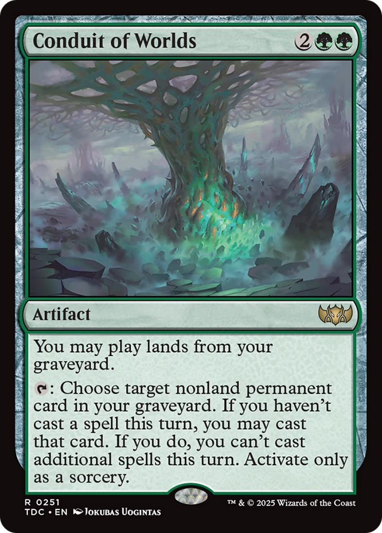 Conduit of Worlds [Tarkir: Dragonstorm Commander] | Rook's Games and More