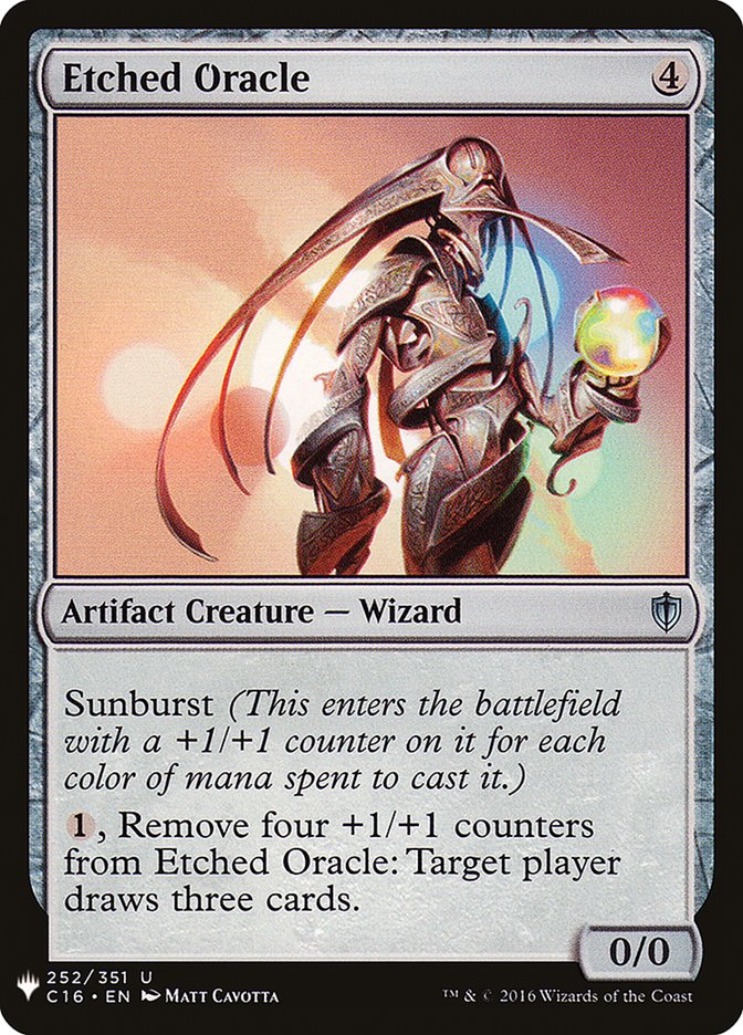 Etched Oracle [Mystery Booster] | Rook's Games and More