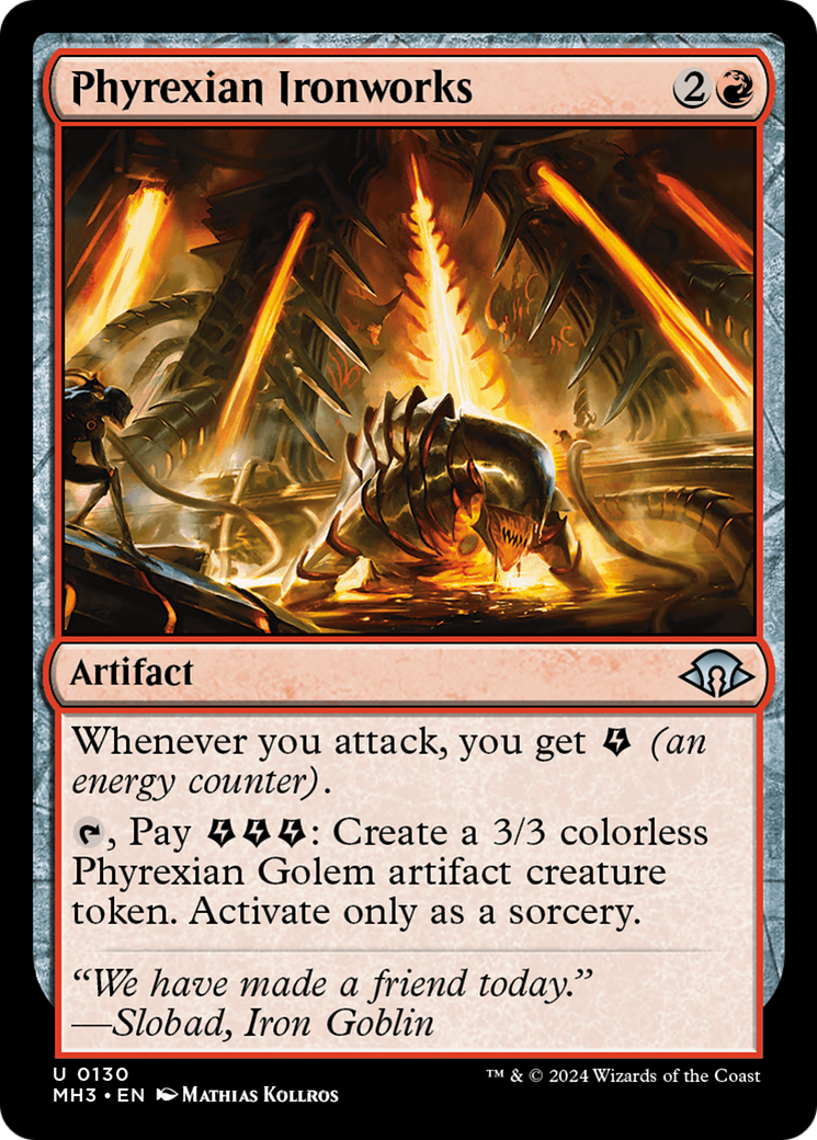 Phyrexian Ironworks [Modern Horizons 3] | Rook's Games and More